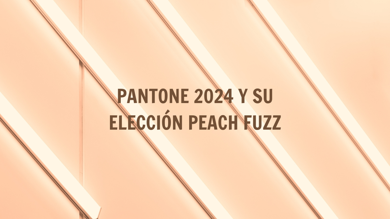 PANTONE 2024 Y SU ELECCIÓN PEACH FUZZ DIMAX SOLUCIONES INTEGRALES